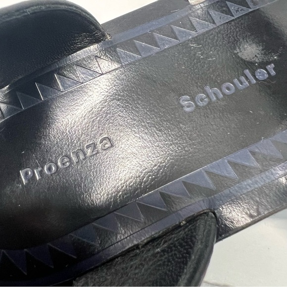 Proenza Schouler Leather Two Tone Gladiator Ankle Strap Sandals Women’s 38 - Picture 14 of 15